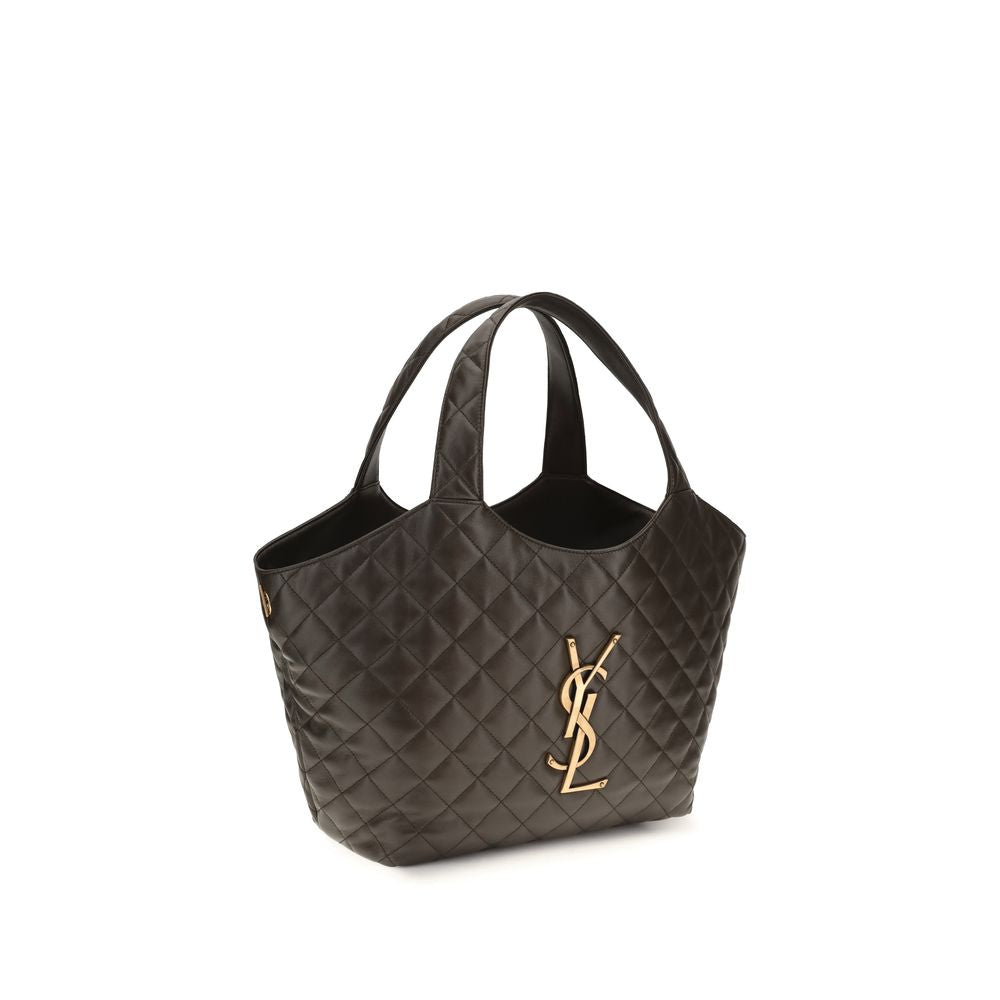 Saint Laurent 100% Napa Leather / Calf Bos Taurus shoulder bag in black — view 2