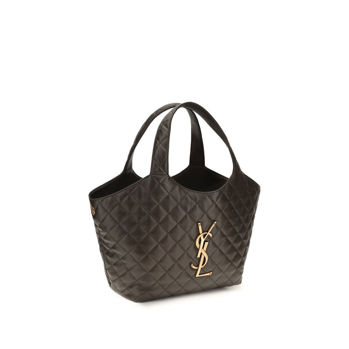 Saint Laurent 100% Napa Leather / Calf Bos Taurus shoulder bag in black — view 2