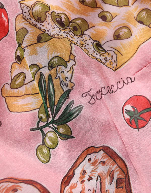 Dolce & Gabbana 100% Silk (external); 94% Silk dress in pink