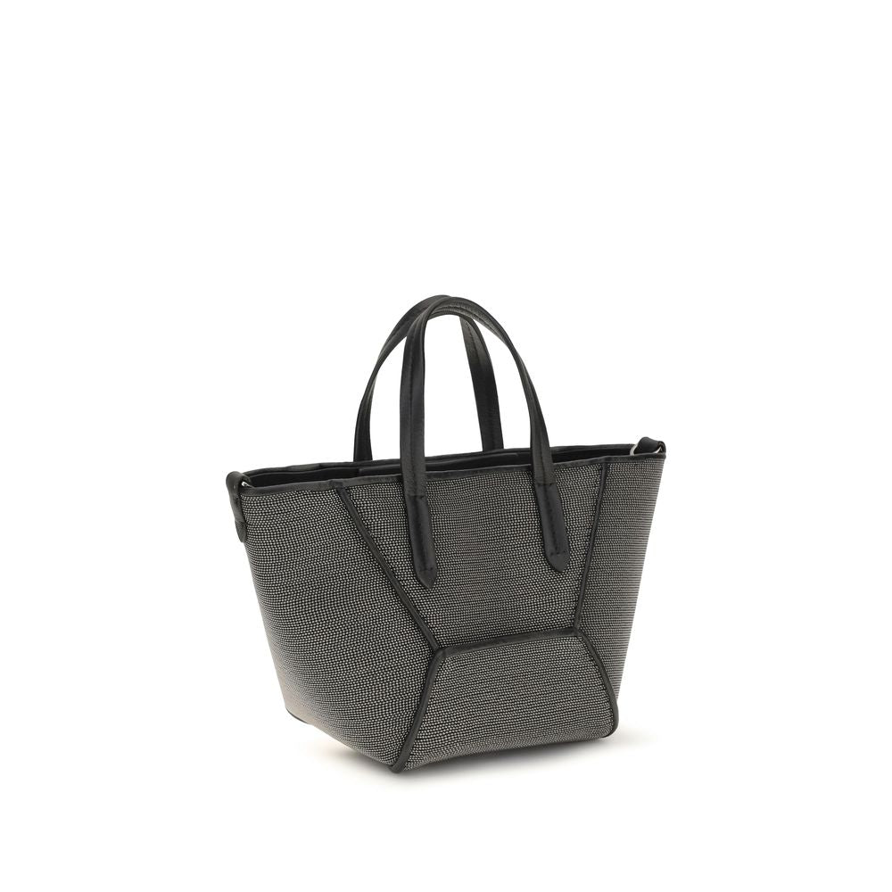 Brunello Cucinelli 100% Calf Leather Bos Taurus shoulder bag in black — view 2