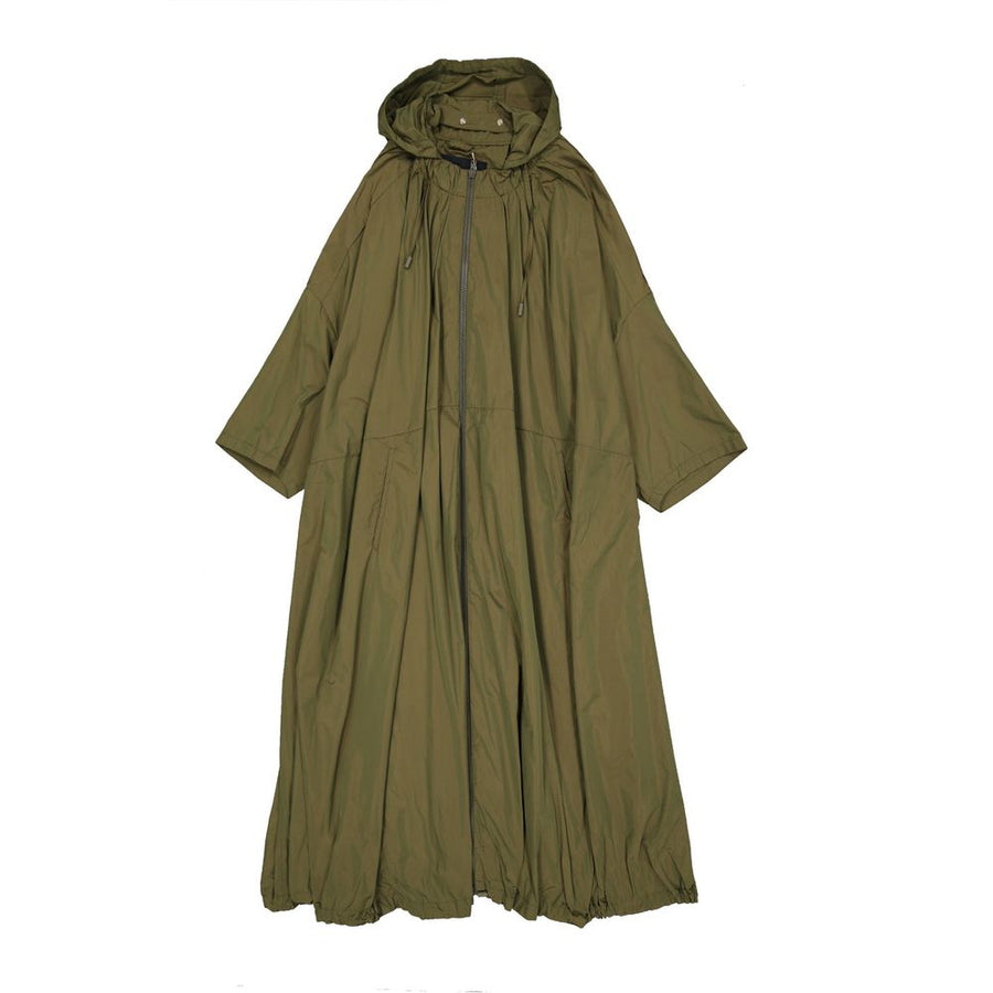 Herno 100% Polyester coat in green