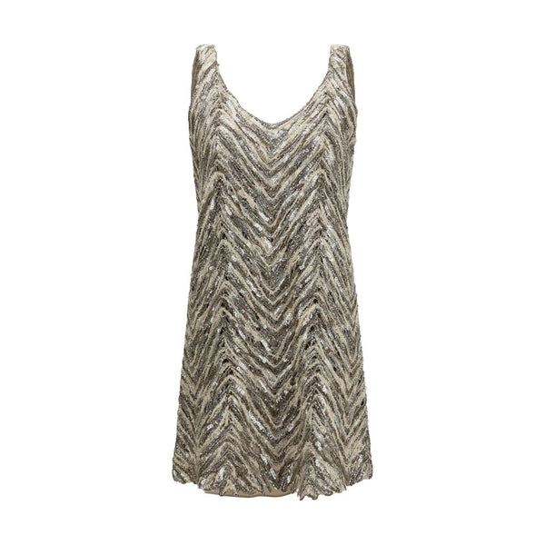 Brunello Cucinelli 37% Paper dress in beige