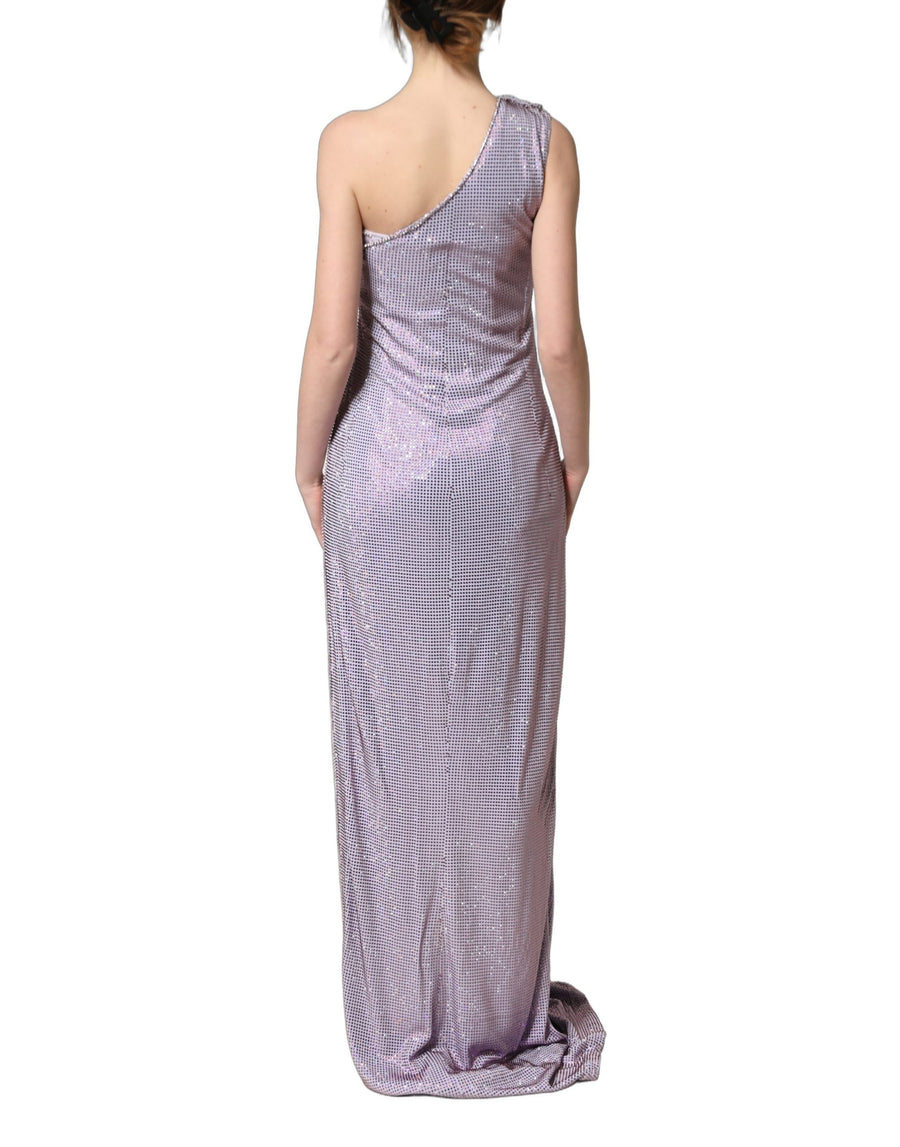 Dolce & Gabbana 50% Crystal dress in purple