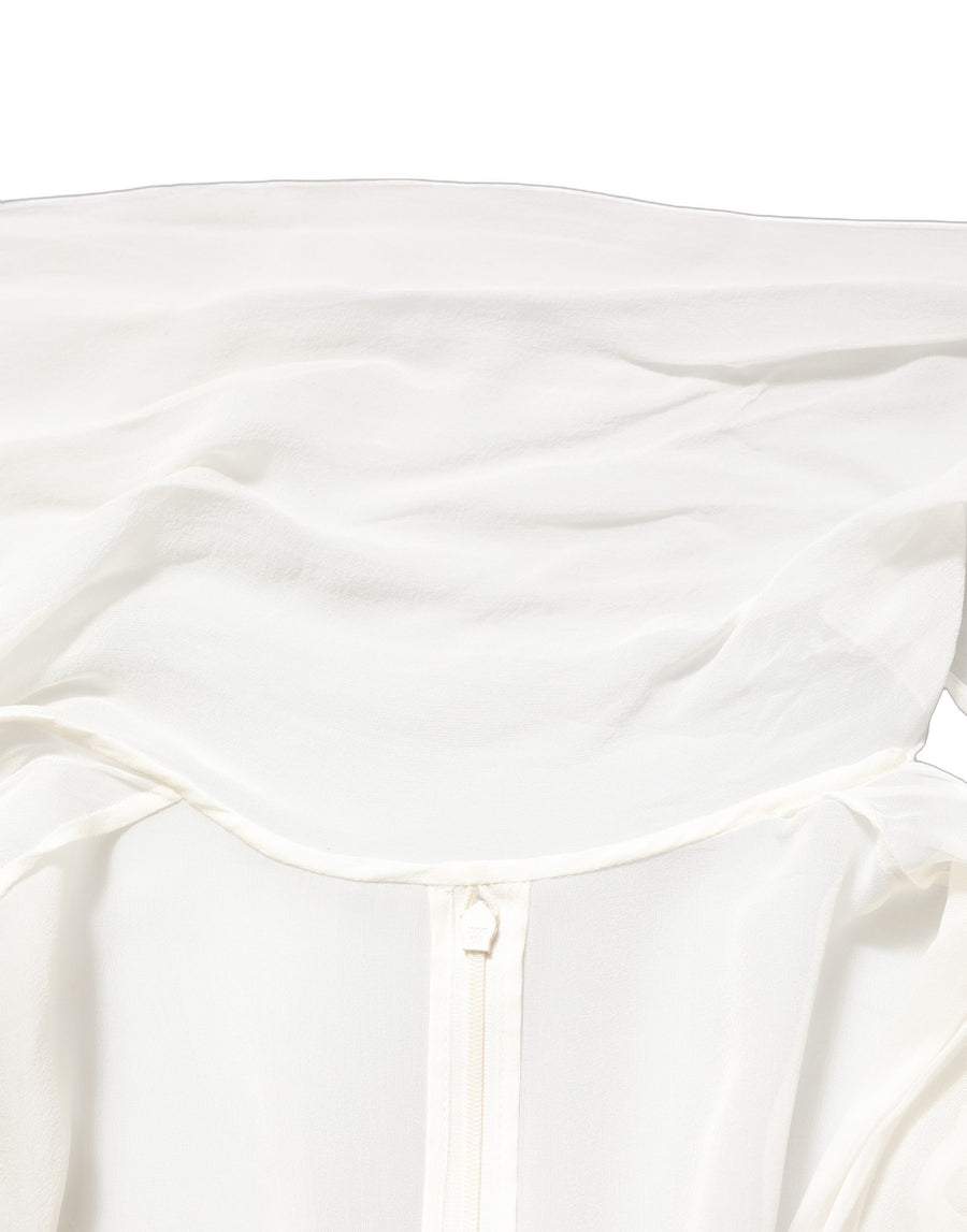 Dolce & Gabbana 100% Silk dress in white