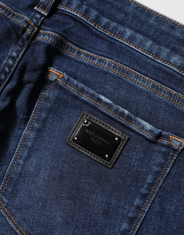 Dolce & Gabbana 98% Cotton jeans in blue