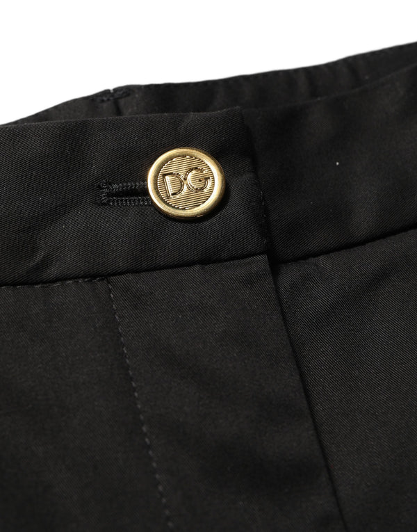 Dolce & Gabbana 97% Cotton trousers in black
