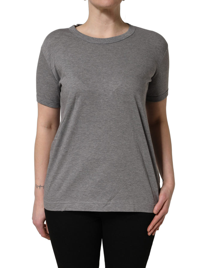 Dolce & Gabbana 100% Cotton t-shirt in gray — view 2