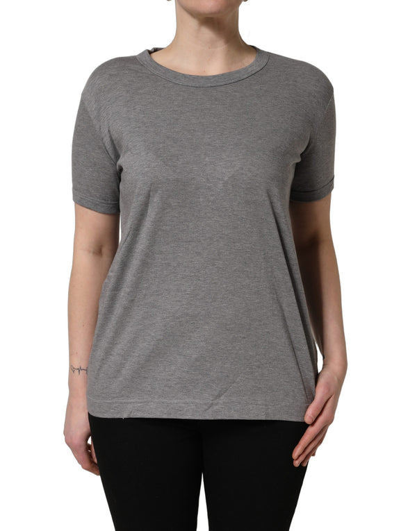 Dolce & Gabbana 100% Cotton t-shirt in gray