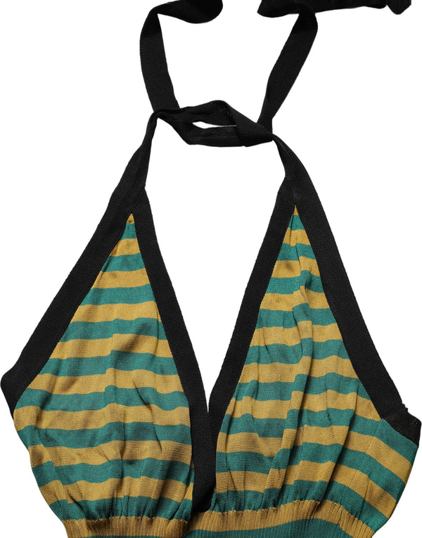Dolce & Gabbana 100% Virgin Wool tank top in multicolor