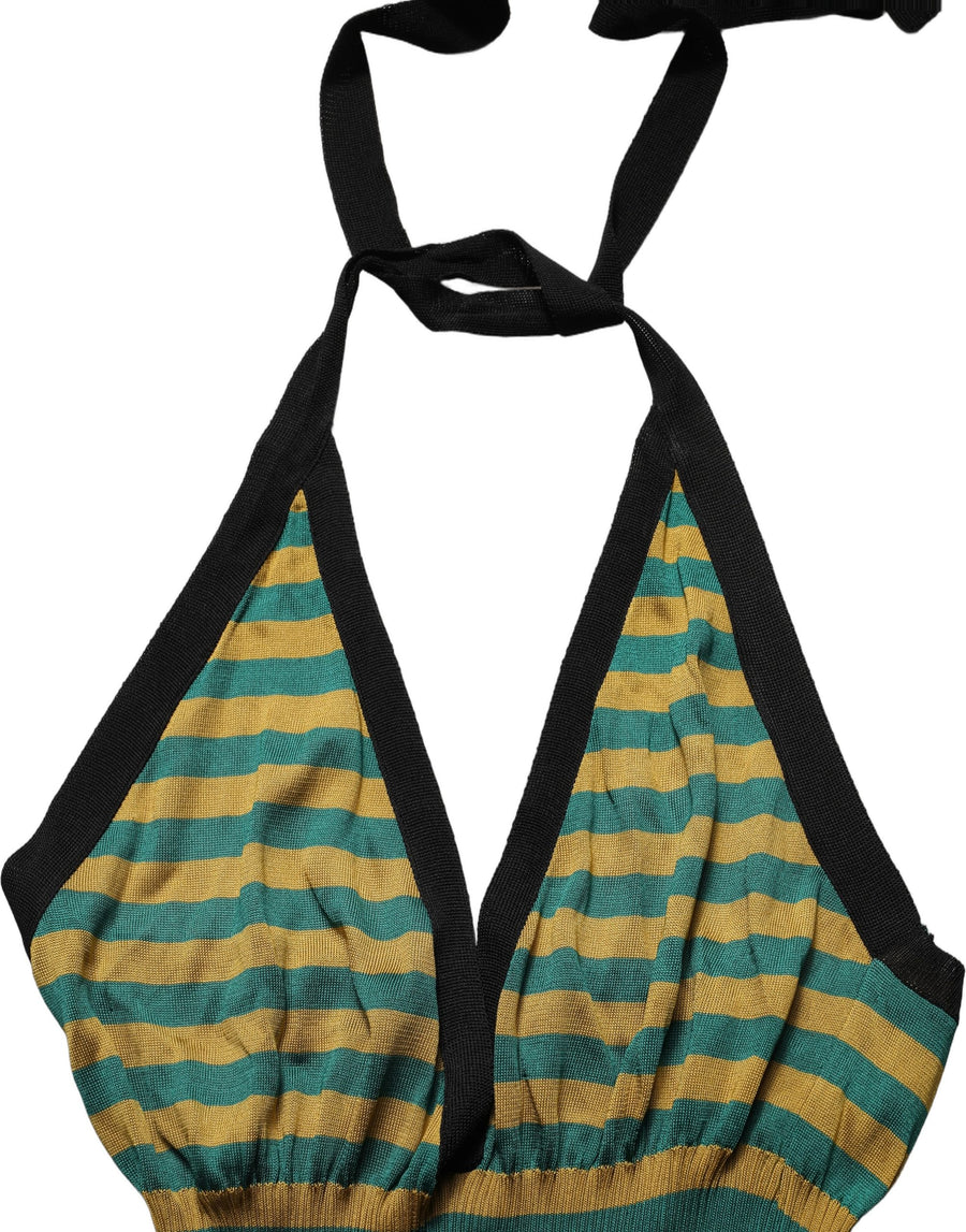 Dolce & Gabbana 100% Virgin Wool tank top in multicolor