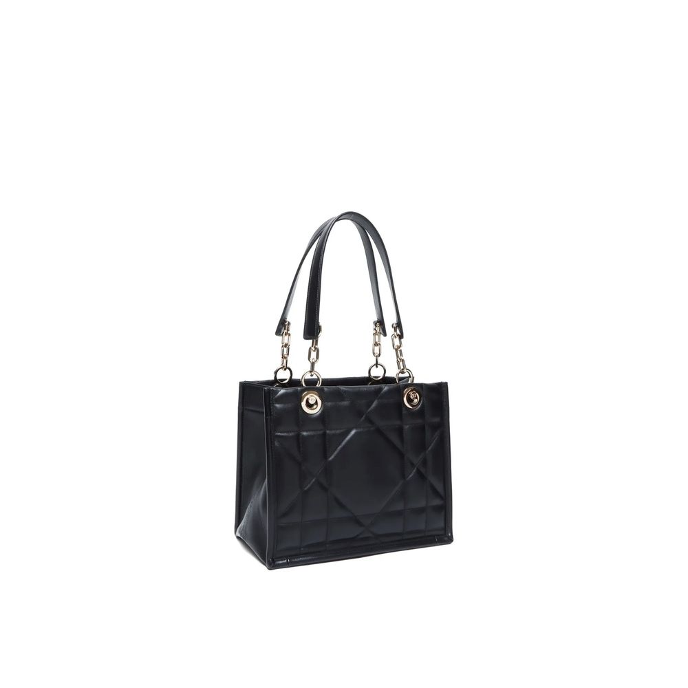 Black Leather Handbag Bag