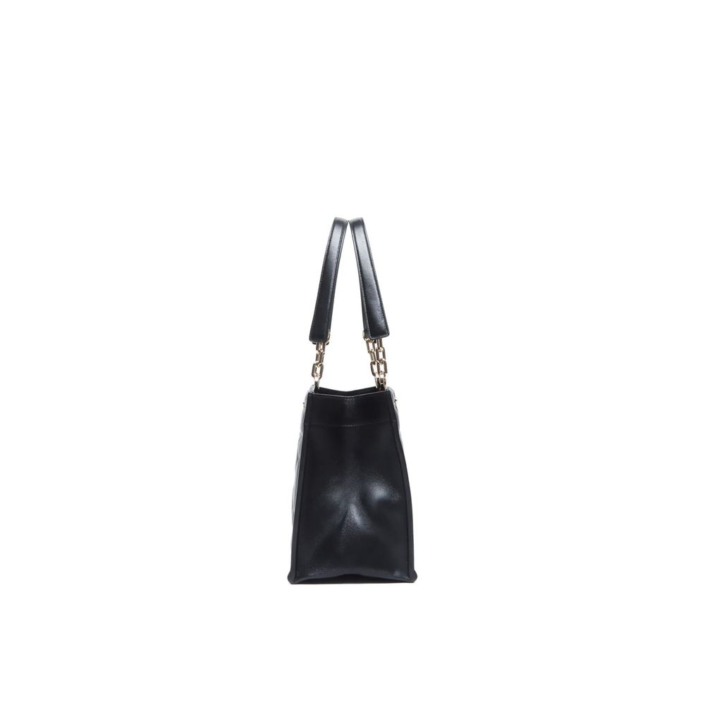 Black Leather Handbag Bag