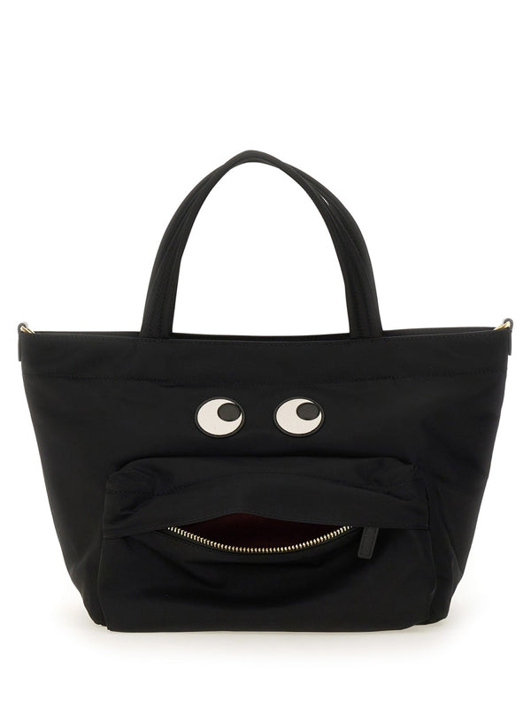 Tote Bag Eyes Mini Black Handbags
