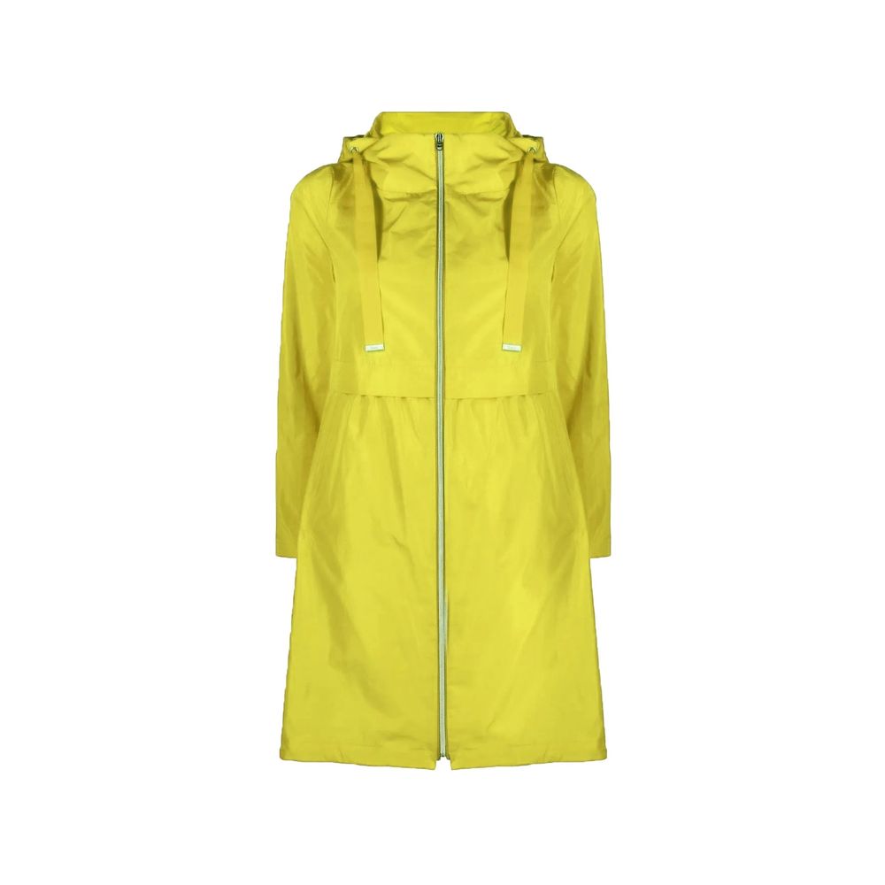 Herno 100% Polyester raincoat in yellow