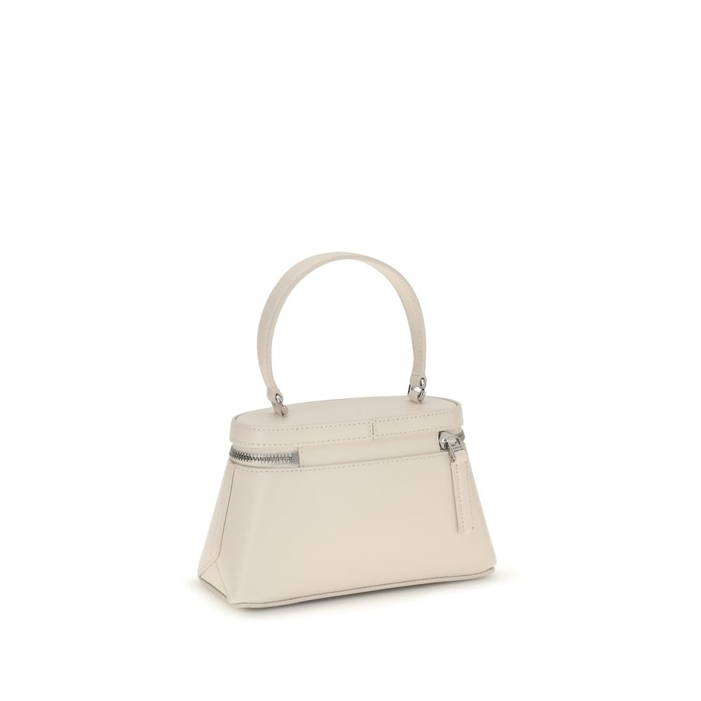 Beige Calf Leather Bos Taurus Handbag Bag