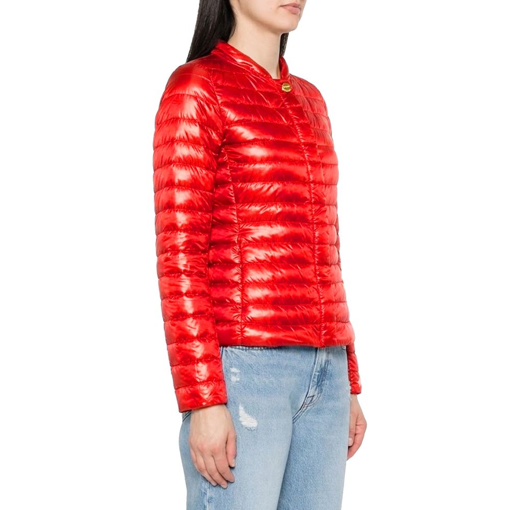 Herno 100% Polyamide down jacket in red — view 2