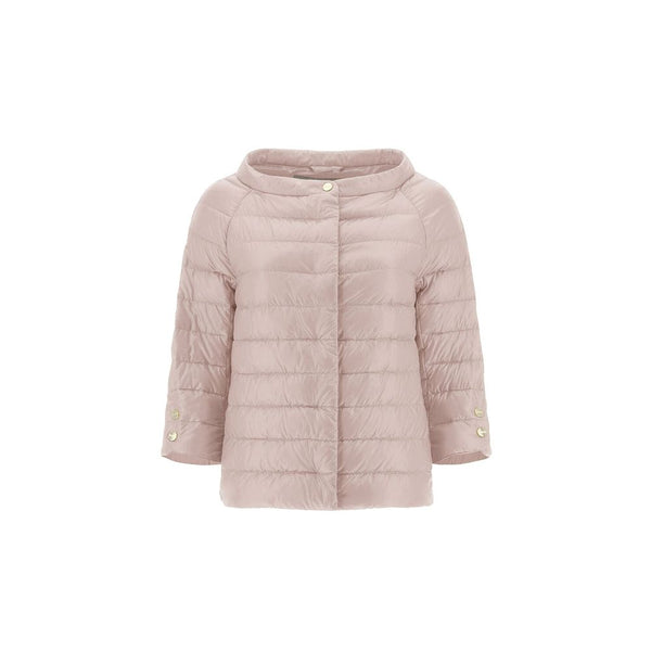 Herno 100% Polyamide shell; 90/10 goose down and feathers padding down jacket in beige