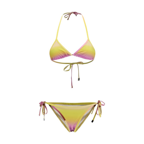 The Attico 80% Polyamide bikini in yellow