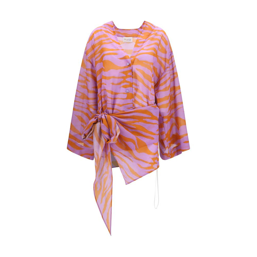 The Attico 100% Cotton shirt in pink