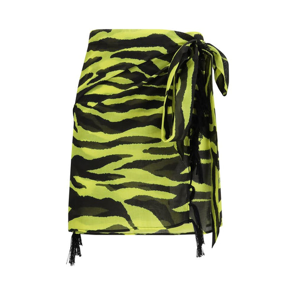 The Attico 100% Cotton pareo in yellow