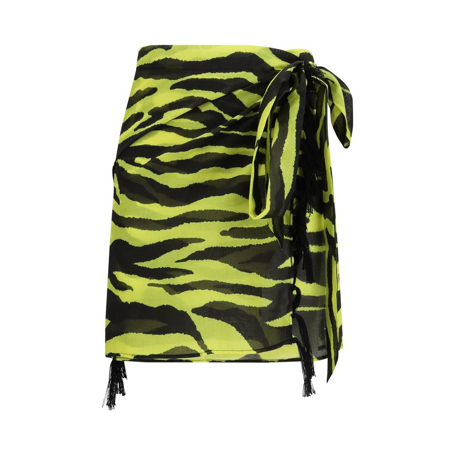 The Attico 100% Cotton pareo in yellow