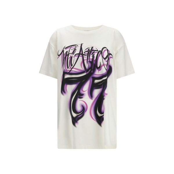 The Attico 100% Cotton t-shirt in white