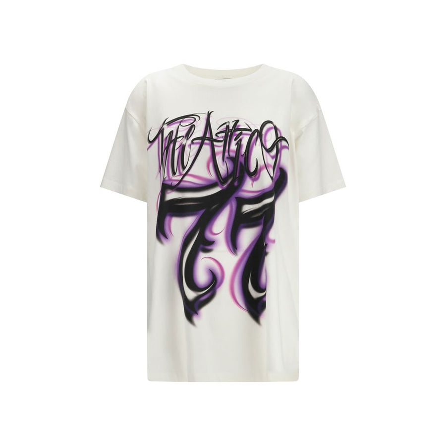 The Attico 100% Cotton t-shirt in white