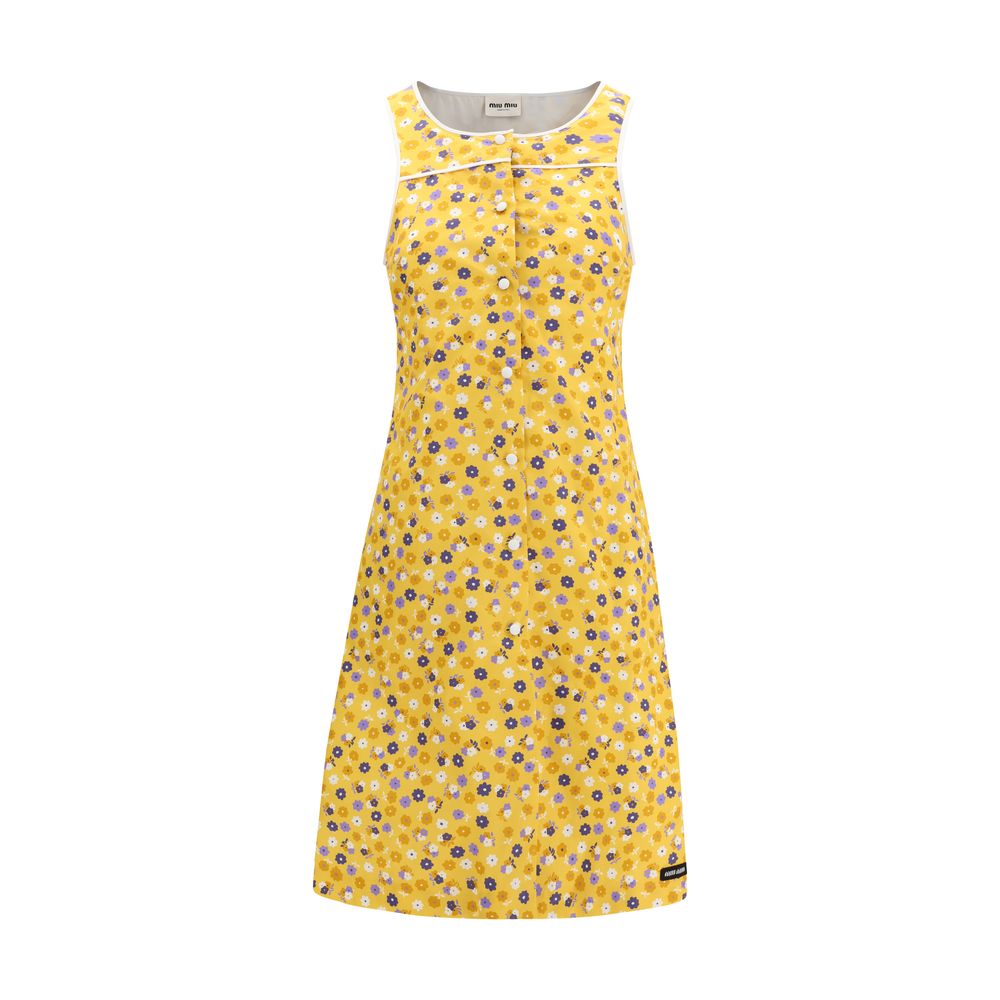 Miu Miu dress in yellow