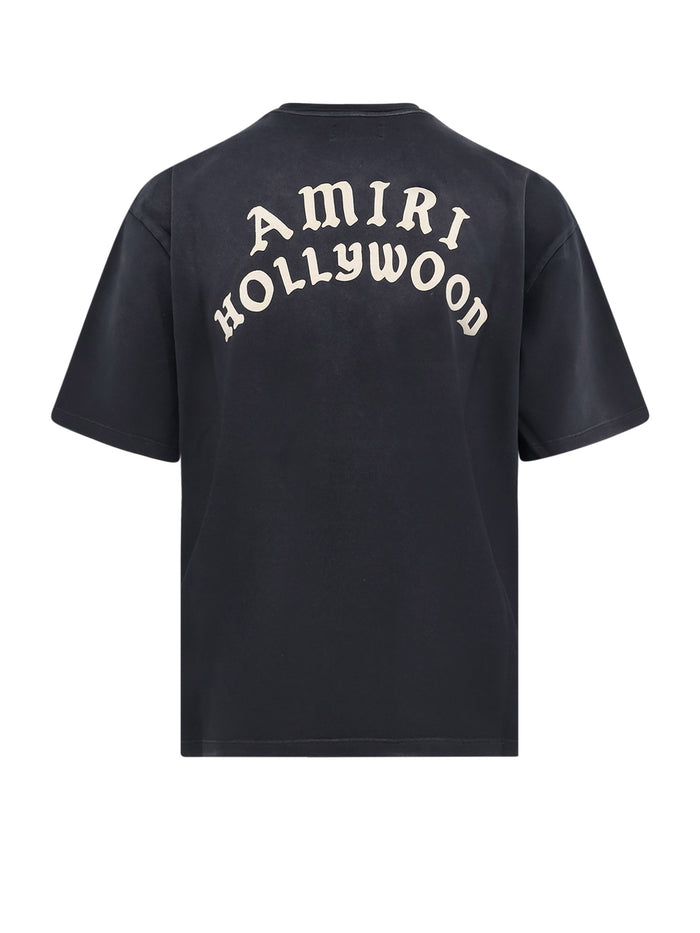 Amiri T-Shirts And Polos Black Cotone