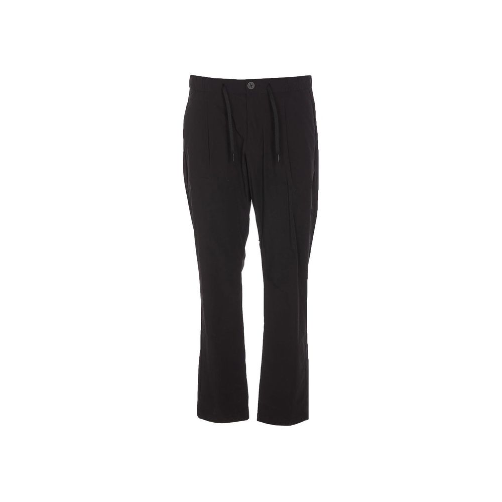 Herno 78% Polyamide joggers in black