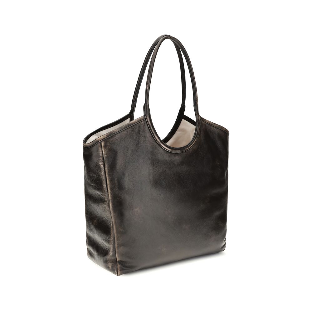 Miu Miu 100% Calf Leather Bos Taurus shoulder bag in brown — view 3