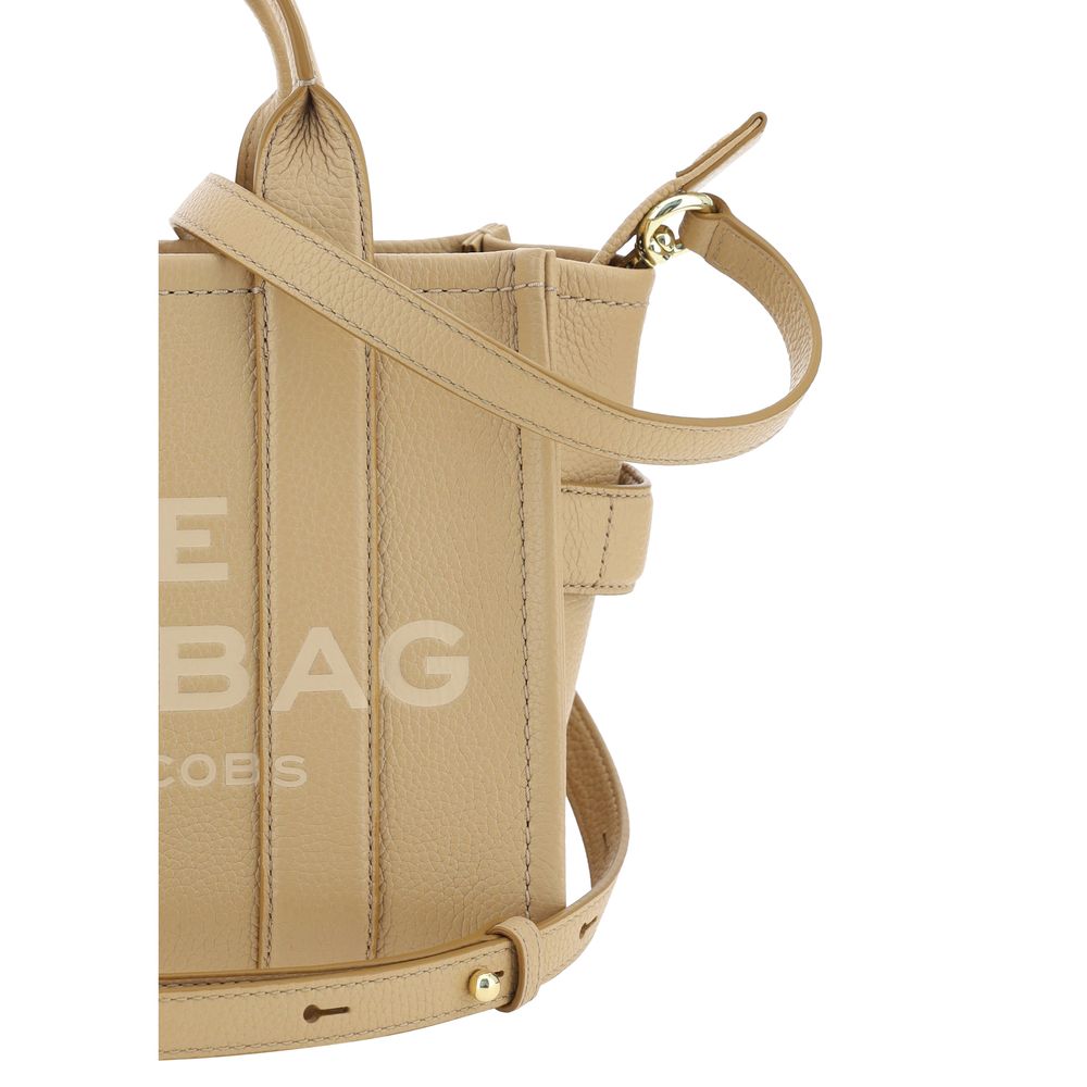 Beige Calf Leather Bos Taurus Handbag Bag