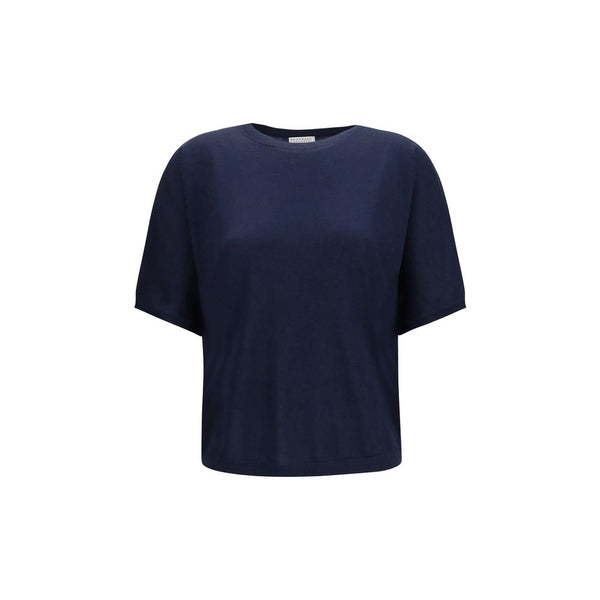 Brunello Cucinelli 70% Cashmere sweater in navy