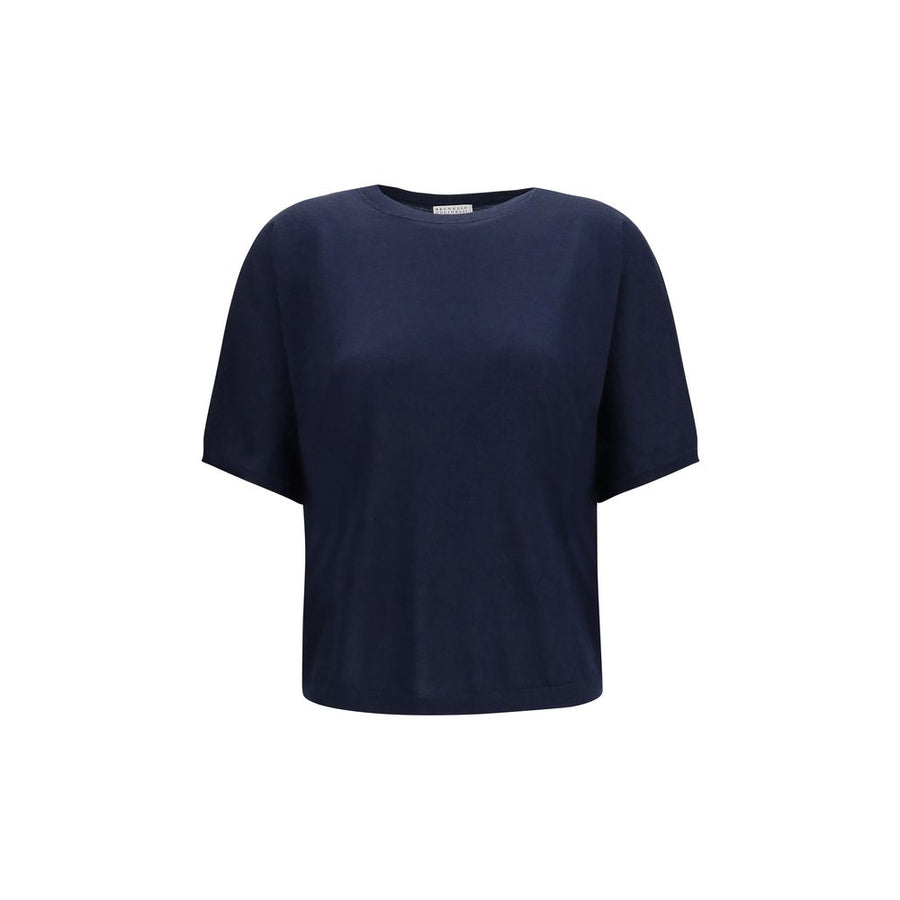 Brunello Cucinelli 70% Cashmere sweater in navy