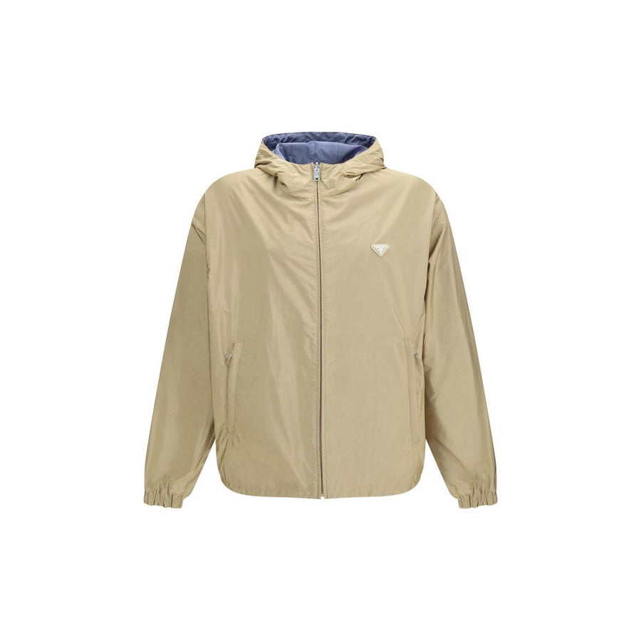 Prada 100% Recycled Polyamide jacket in beige