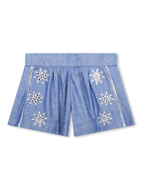 Shorts Azure Cotton