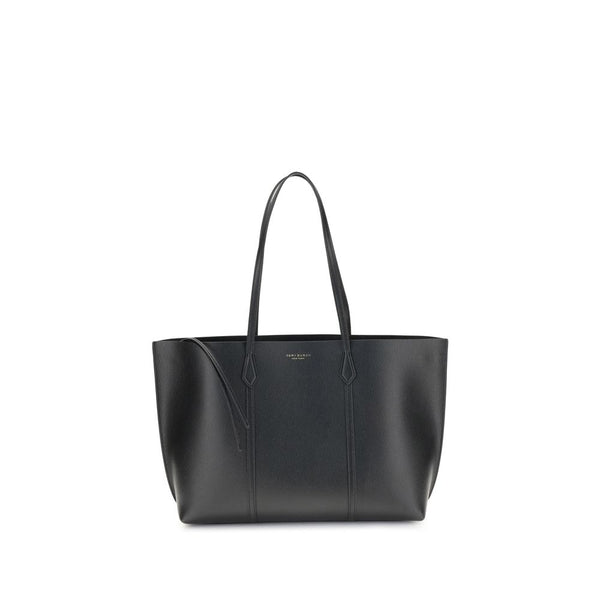Tory Burch 100% Calf Leather Bos Taurus tote bag in black