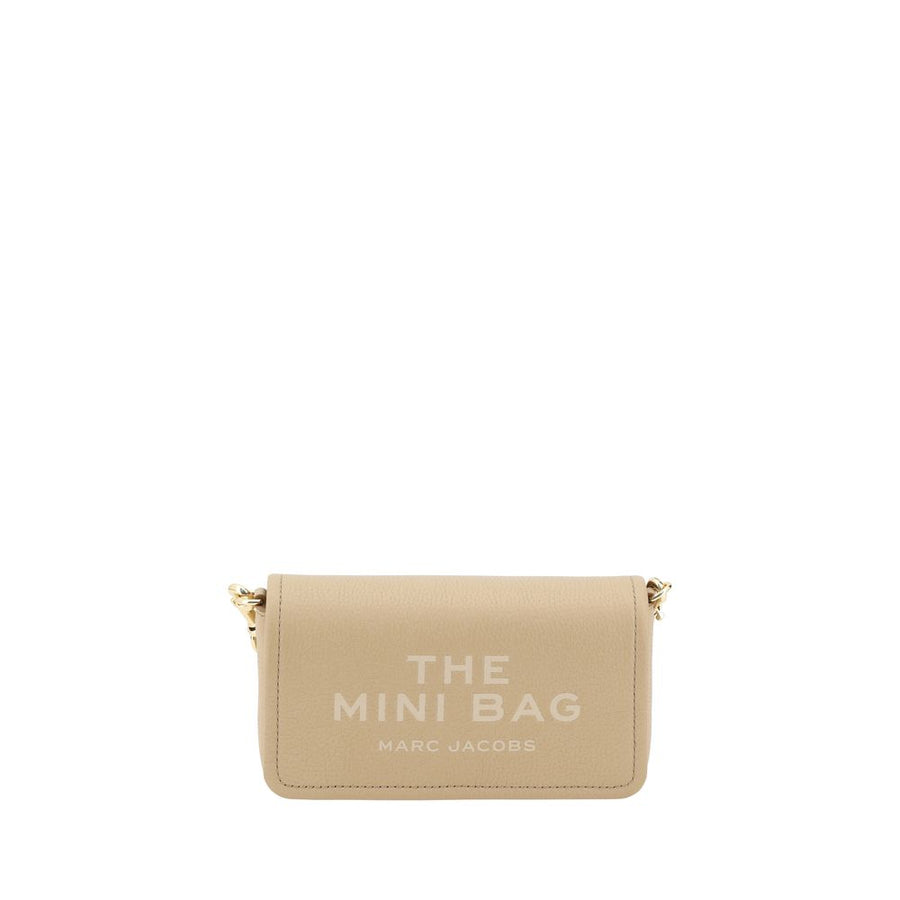 Marc Jacobs 100% Calf Leather Bos Taurus shoulder bag in beige