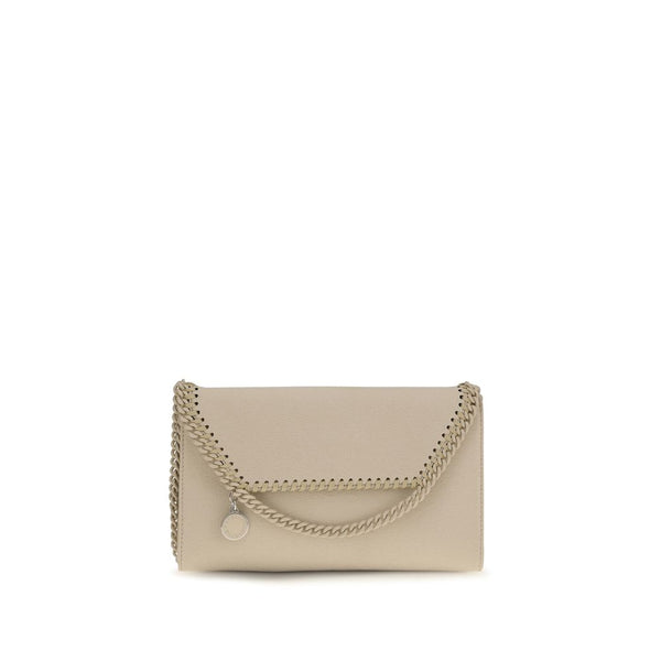 Stella McCartney 100% Polyester shoulder bag in beige