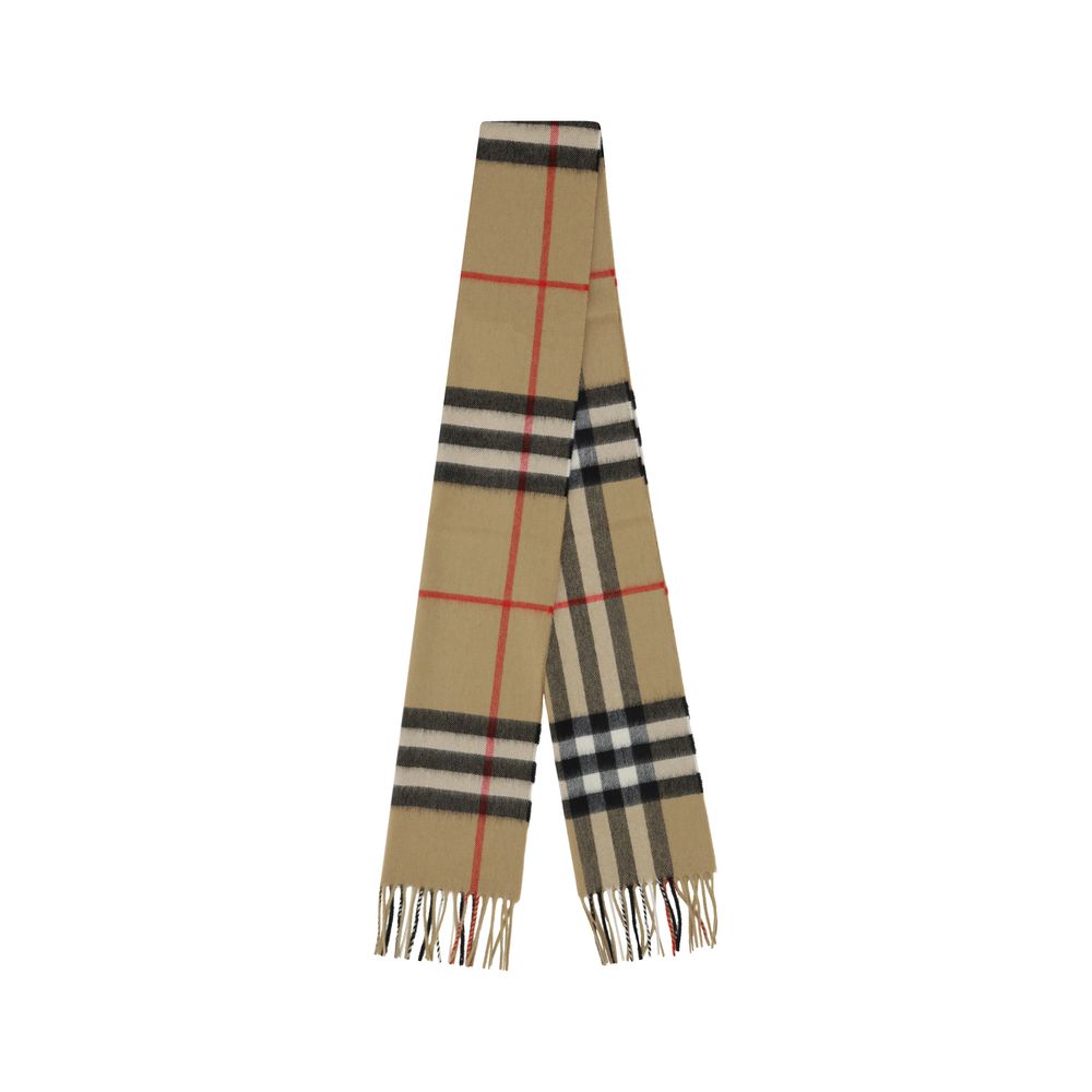 Burberry Cashmere scarf in beige — view 2
