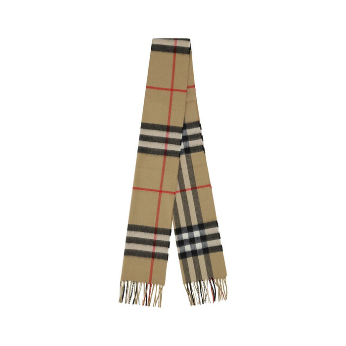 Burberry Cashmere scarf in beige — view 2
