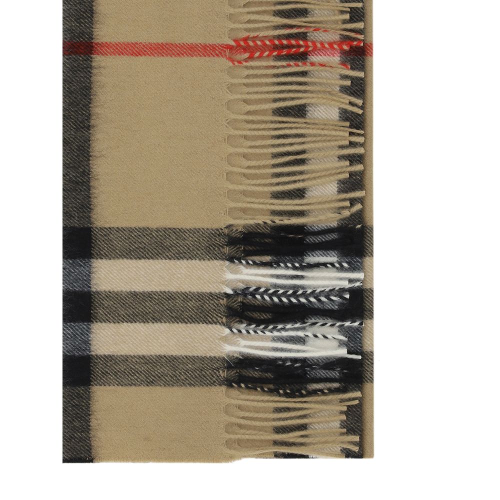 Burberry Cashmere scarf in beige — view 3