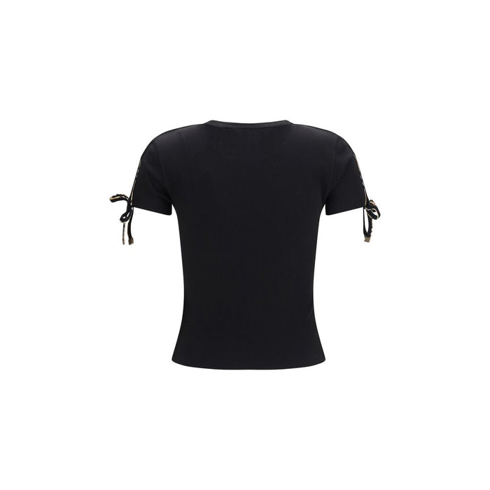 Burberry 100% Cotton t-shirt in black — view 2