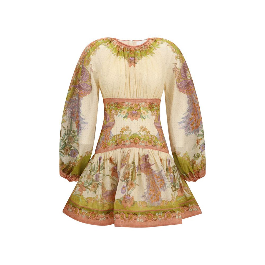 Zimmermann 70% Cotton dress in multicolor