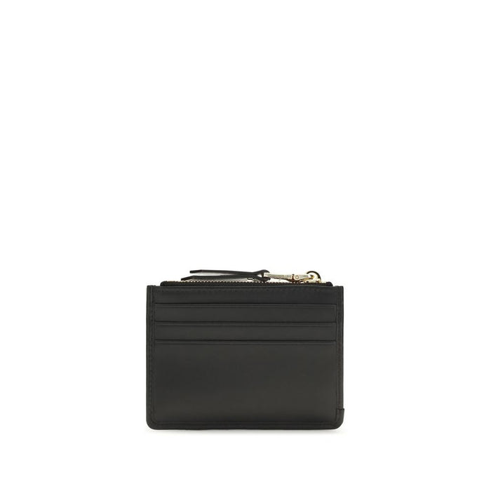 Miu Miu 100% Lamb wallet in black — view 2