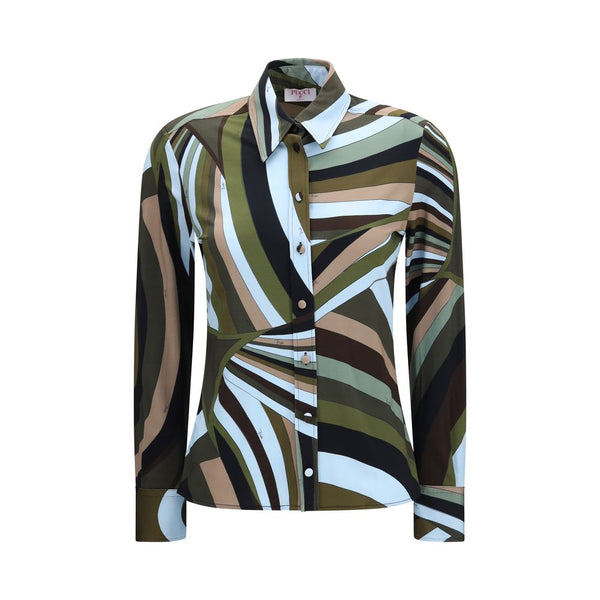 Emilio Pucci 95% Viscose shirt in multicolor