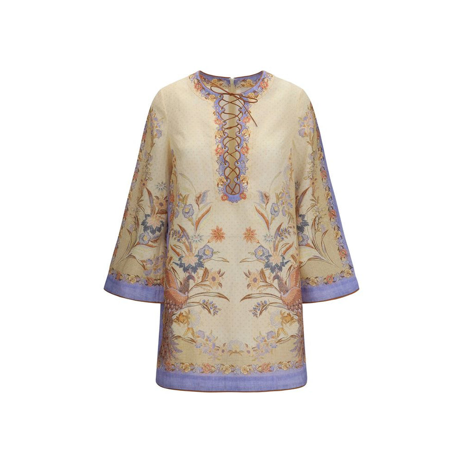 Zimmermann 100% Linen tunic in beige