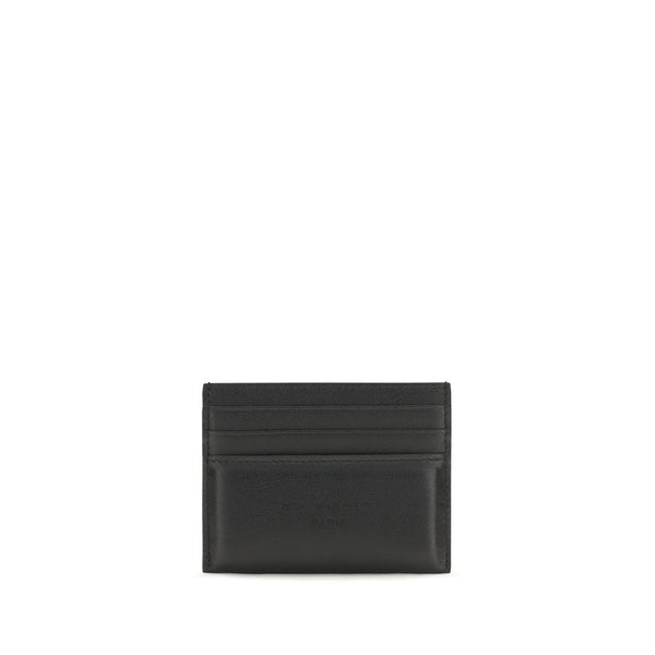 Givenchy 100% Calf Leather Bos Taurus card case in black