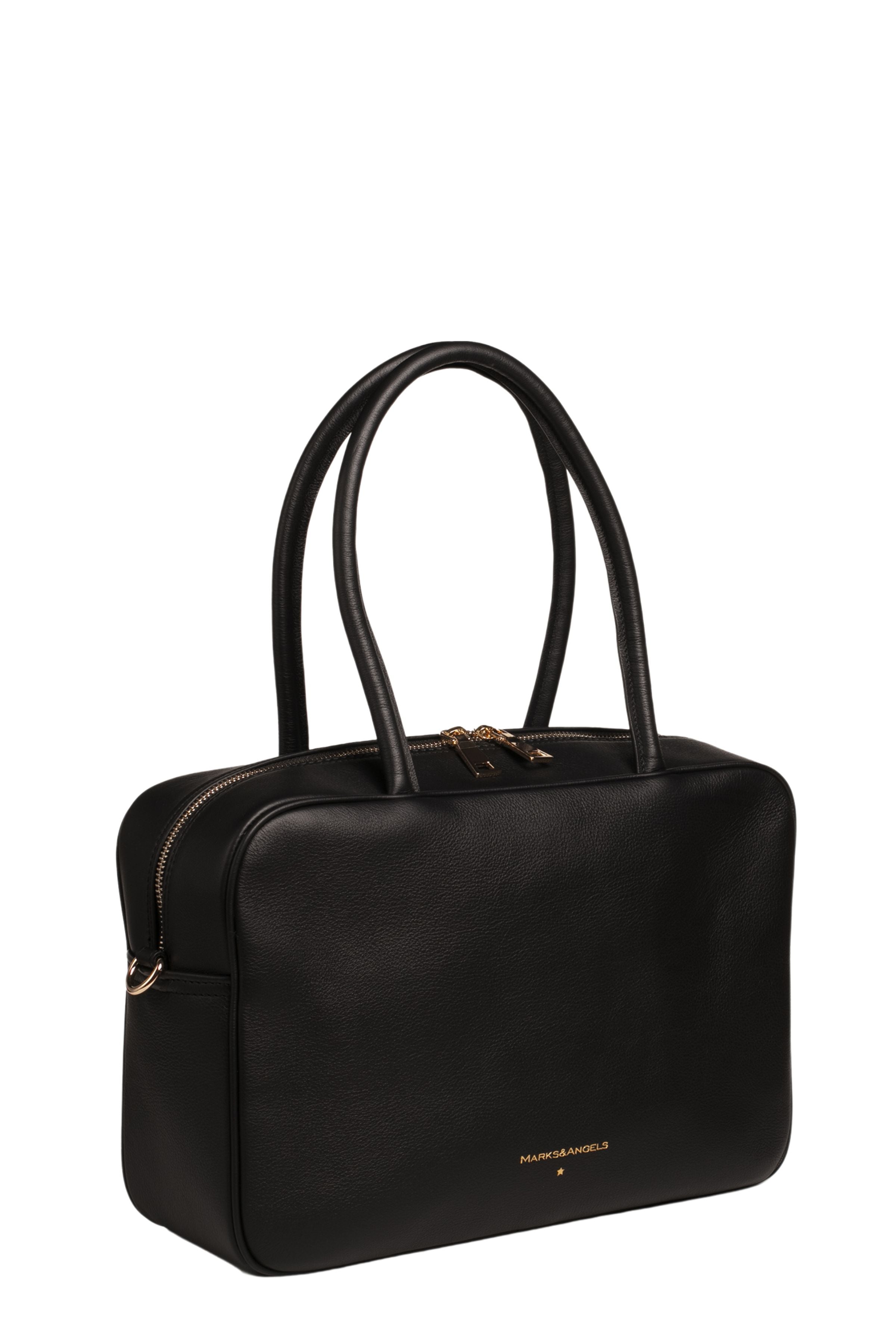 Borsa Bauletto Black Pelle