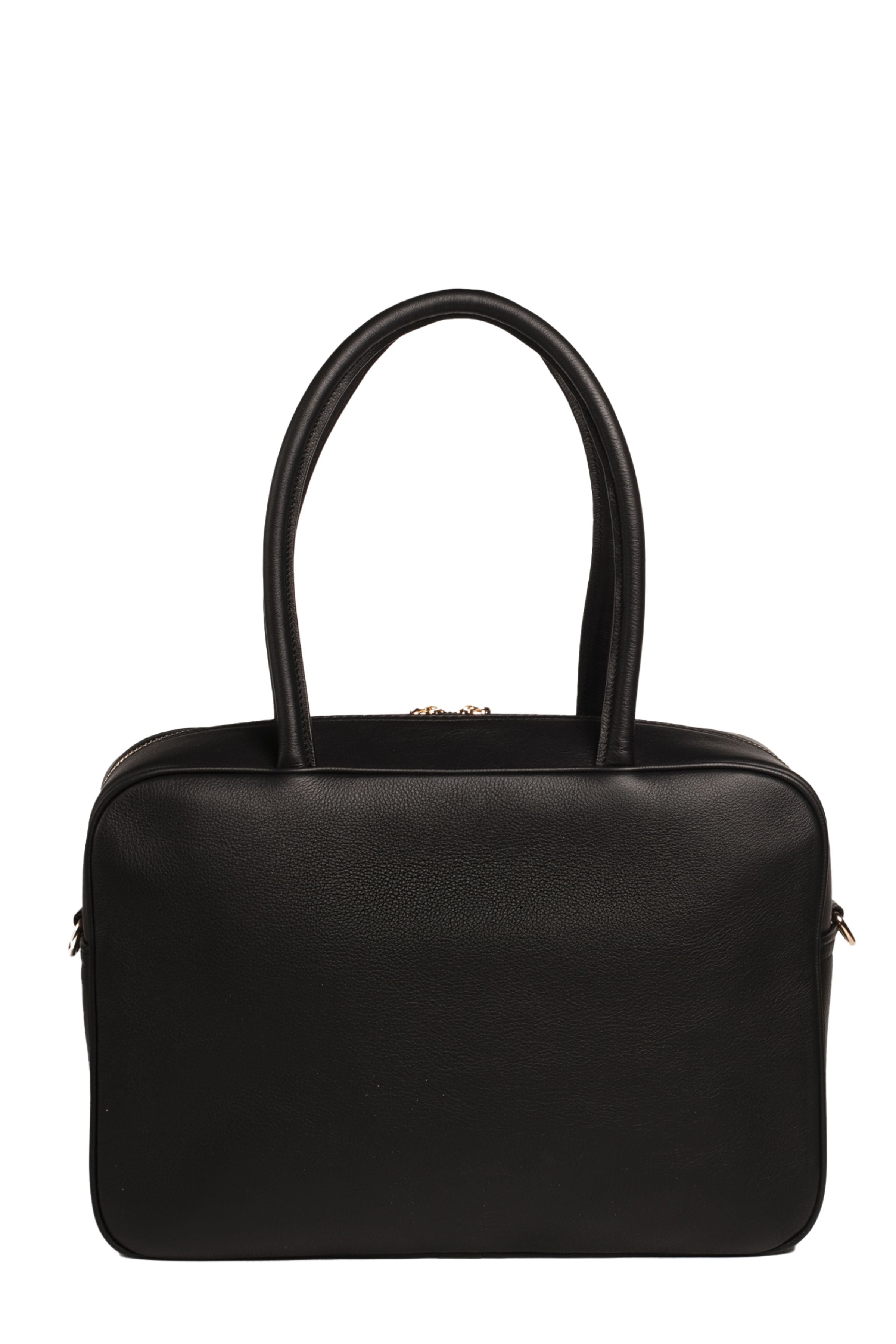 Borsa Bauletto Black Pelle